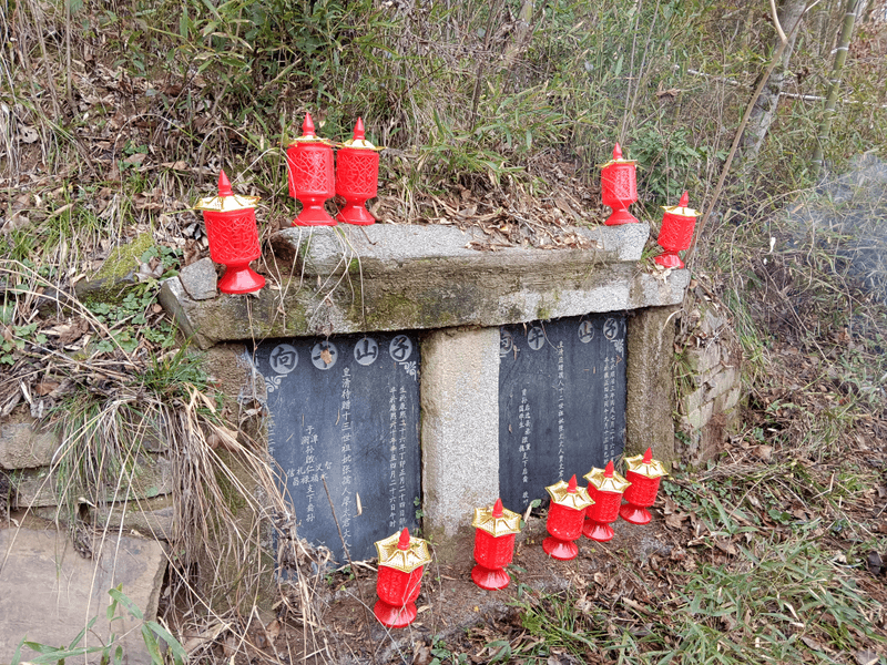 十三世祖廖太君祖坟图片 2