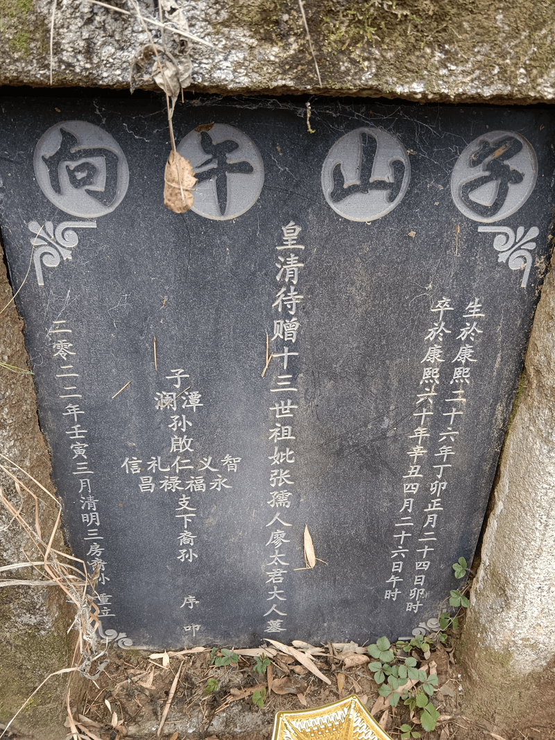 十三世祖廖太君祖坟图片 3